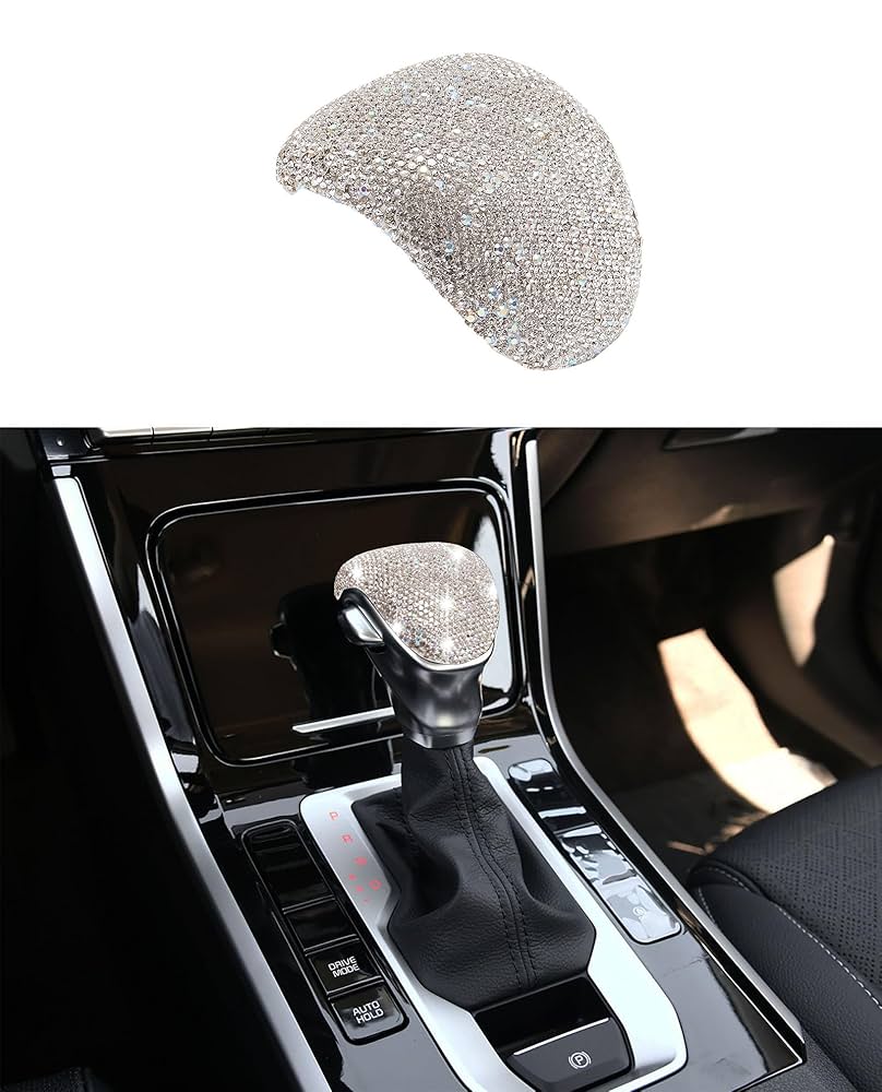 Amazon.com: ZSJO Bling Crystal Shifter Gear Lever